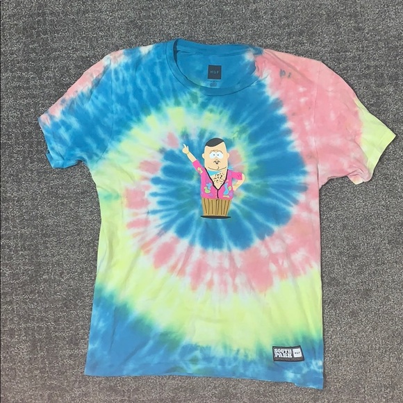 HUF Other - Small HUF tie dye pride shirt